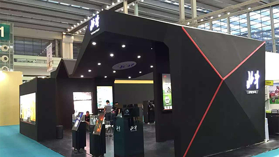 钟表展客户北斗特装展台搭建效果 钟表展客户北斗特装展台搭建效果